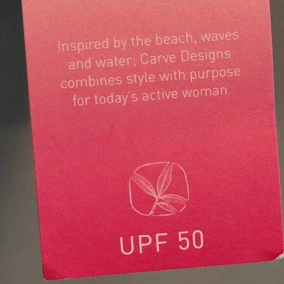 Carve Designs Dress Beach Coverup NWT UPF 50 Sun Protection Womens Small - Picture 5 of 6